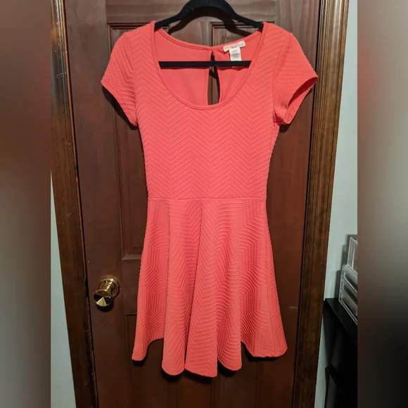 Marshalls | Dresses | Orange Flare Summer Dress | Poshmark